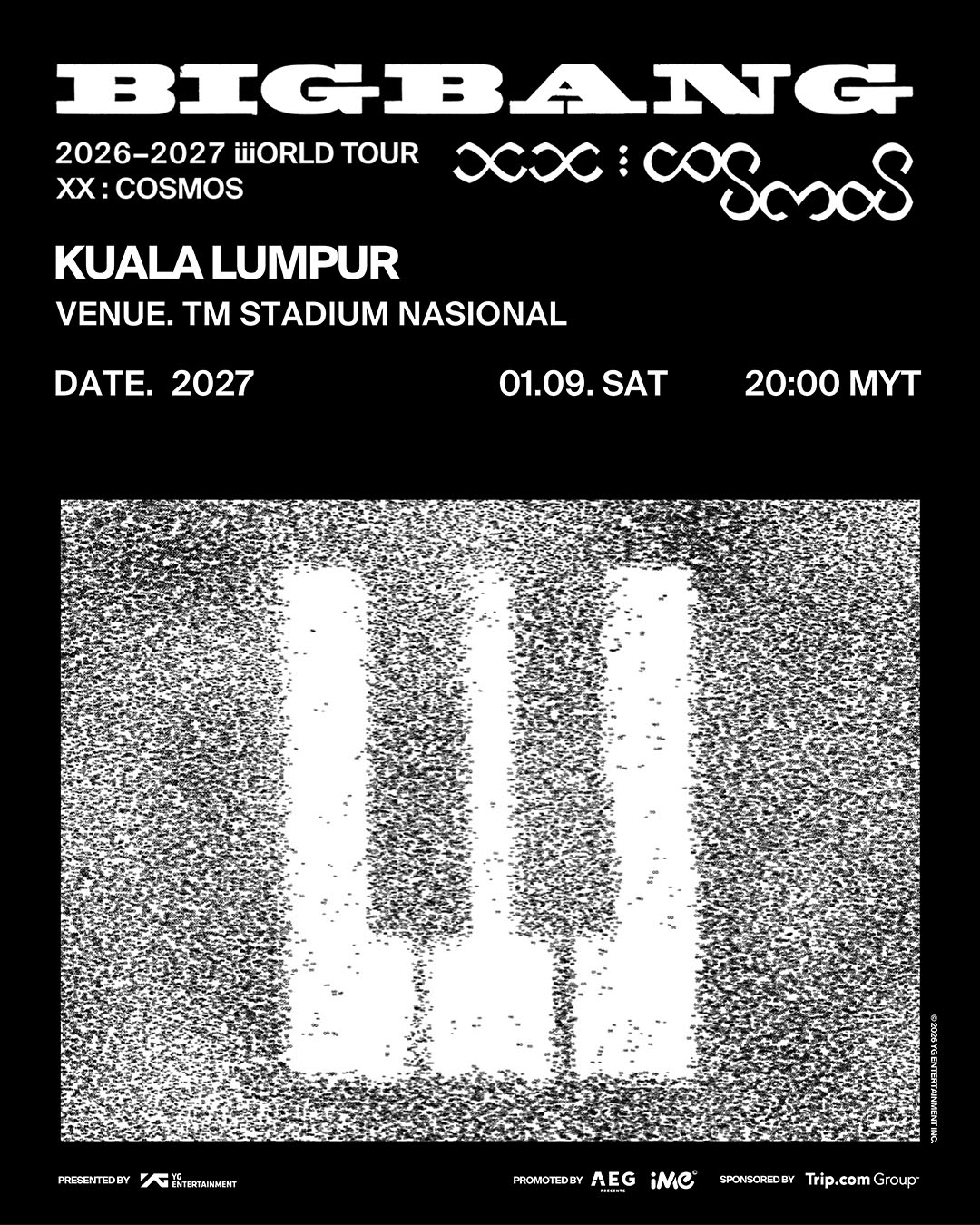 BIGBANG 2026–2027 WORLD TOUR <XX : COSMOS> IN KUALA LUMPUR